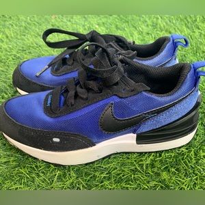 Nike Waffle One Toddler's Size 11C Blue Black Sneakers